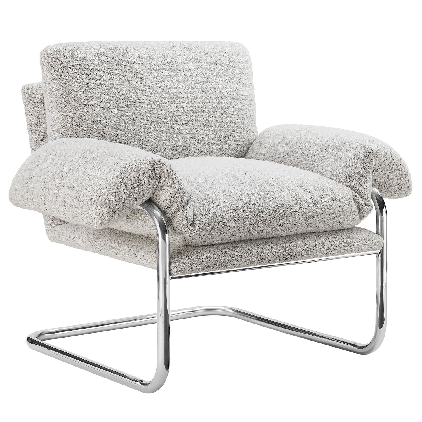 Ansel Performance Velvet Accent Chair
