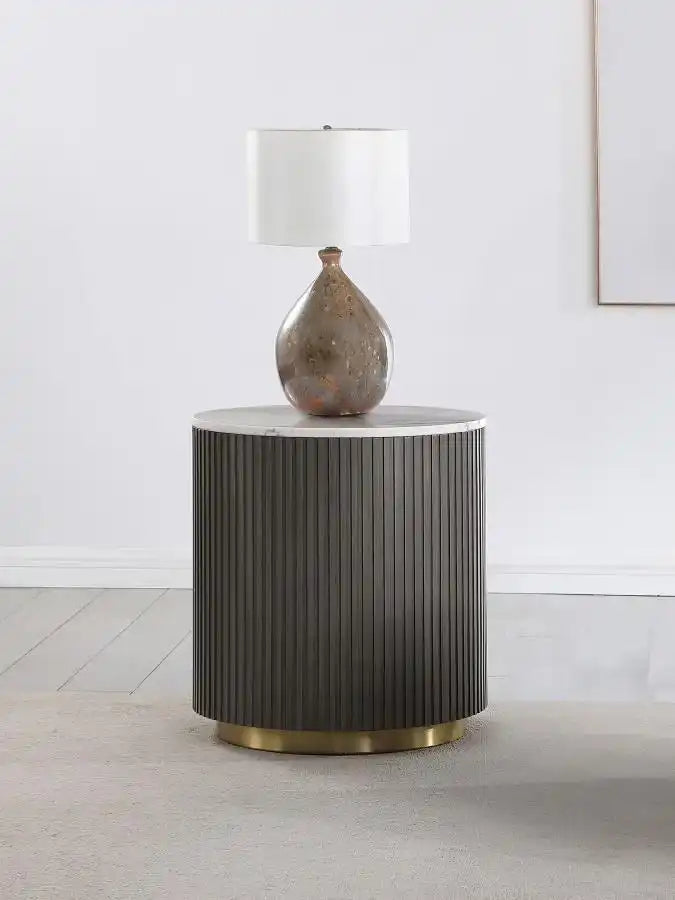 Jason - Round Marble Top Table