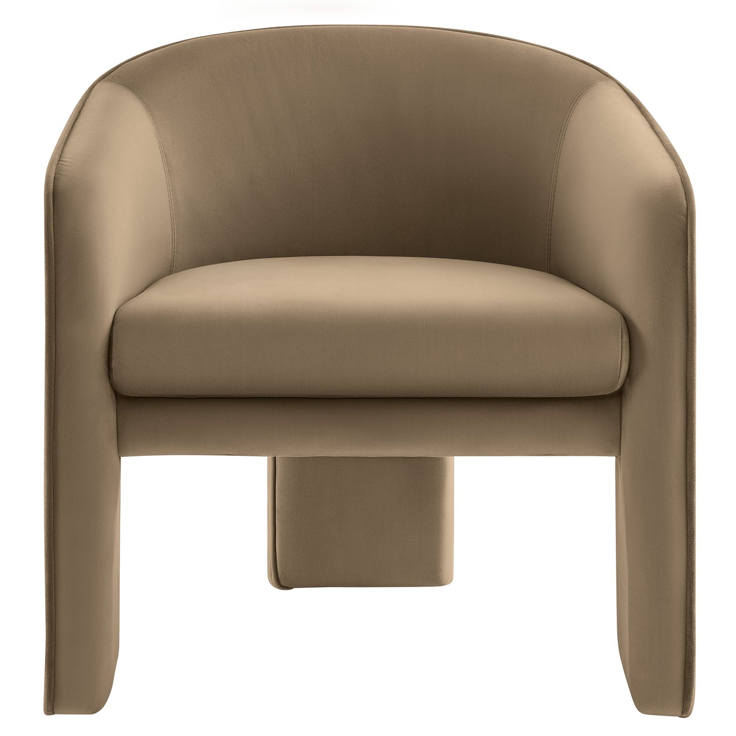 Greer Performance Velvet Upholstered Accent Armchair